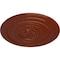 Ekena Millwork Pearl Ceiling Medallion (Fits Canopies up to 1 7/8"), Hand-Painted Firebrick, 26 1/4"OD x 1 1/2"P CM26PEFIF - alternate 2